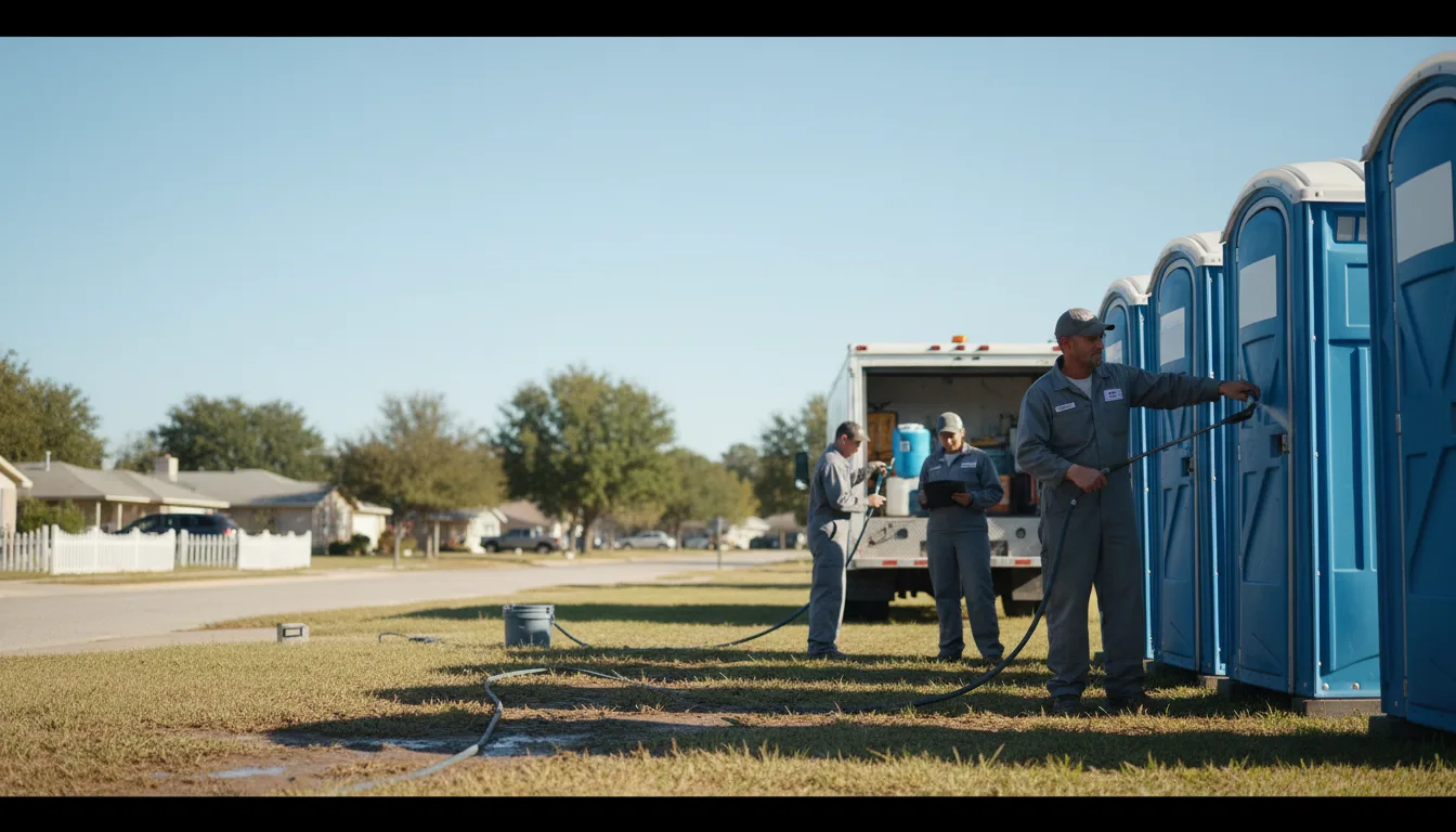 Long-Term Portable Toilet Rental in Columbia, MO near me